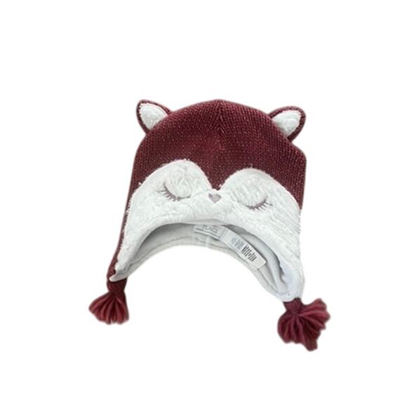 The Childrens Place Cute Animal Hat winter cozy 2T/3T kids soft warm beanie - Picture 2 of 5